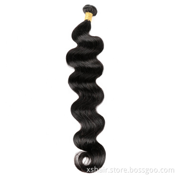 Wholesale virgin human hair bundles body wave free samples 10-26 inches virgin brazilian hair straight bundle